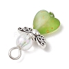 Transparent Acrylic Pendants PALLOY-JF04251-5