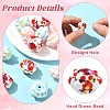 15Pcs 3 Colors Opaque Acrylic Beads SACR-YW0001-82-3