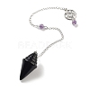 Natural Obsidian Pointed Dowsing Pendulums G-K338-13P-04-1