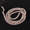 Electroplate Glass Beads Strands EGLA-D020-4x3mm-69-2