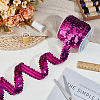 Plastic Paillette Elastic Beads PVC-OC0001-01H-5