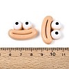 Opaque Resin Decoden Cabochons RESI-N051-15F-3