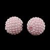 Imitation Pearl Acrylic Round Beads X-MACR-S787-14x16-M-2