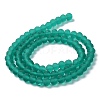 Transparent Glass Beads Strands EGLA-A034-T10mm-MD18-3