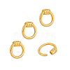 4Pcs Sterling Silver Locking Carabiner FIND-PH0026-94G-6