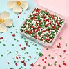 55.5G 3 Colors Baking Paint Glass Seed Beads SEED-YW0002-27-5