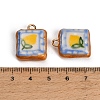 Handmade Porcelain with Brass Pendants PR-CBAB520-09A-3