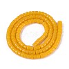Imitation Jade Glass Beads Strands GLAA-N026-2x4mm-J06-2
