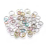 Jump ring, stainless steel, 6mm welded round, 4.4mm inside