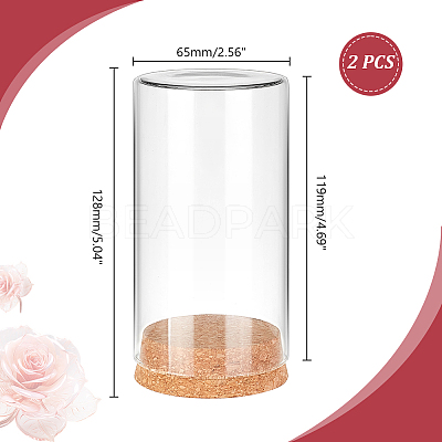 Empty Glass Jar AJEW-WH0083-46A-1