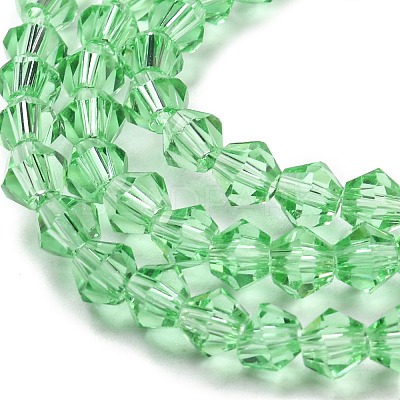 Transparent Glass Beads Strands EGLA-A039-T4mm-D24-1