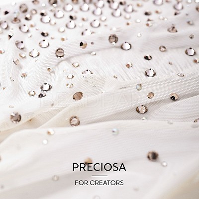 Preciosa® MAXIMA Crystal No Hotfix Flatback Stones Y-PRC-NSS6-00030-237-1