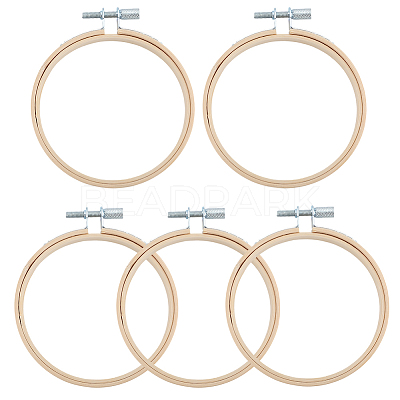 Bamboo Embroidery Hoops AJEW-WH20020-316B-1