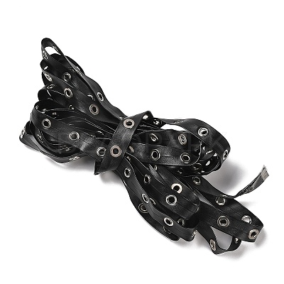 Flat Imitation Leather Cords LC-XCP0001-03-1