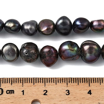 Natural Cultured Freshwater Pearl Beads Strands PEAR-P064-19J-05E-1