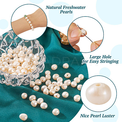 Natural Cultured Freshwater Pearl Beads PEAR-BT0002-01-1