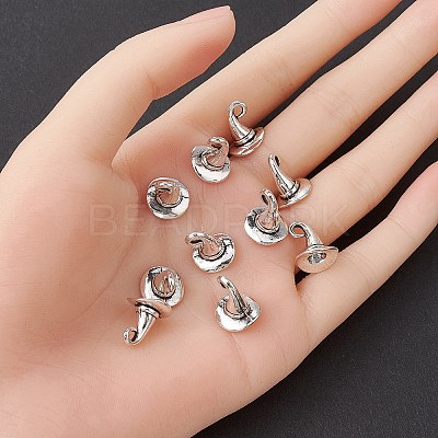 Tibetan Style Alloy Charms TIBE-YW0001-42-1