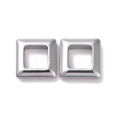 PVD Vacuum Plating Non-magnetic Synthetic Hematite Linking Rings G-G856-08-1