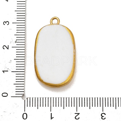 Printed Porcelain Pendants STAS-C183-03B-03-1
