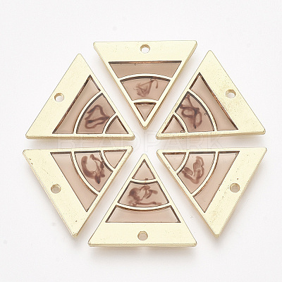 Epoxy Resin Pendants RESI-S368-09A-1