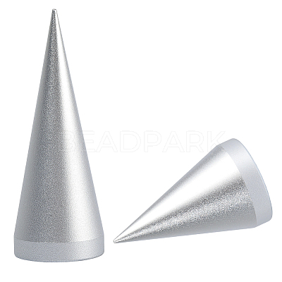 2Pcs 2 Styles Alloy Ring Display Stands RDIS-BBC0001-01P-1