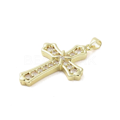 Real 18K Gold Plated Brass with Glass Pendants LS-KK-A209-05C-G-1