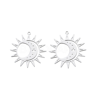 Non-Tarnish 201 Stainless Steel Pendants STAS-N090-LA901-1-1