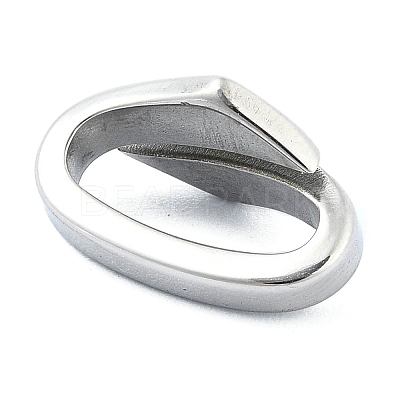 Non-Tarnish 304 Stainless Steel Slide Charms STAS-H219-11P-1