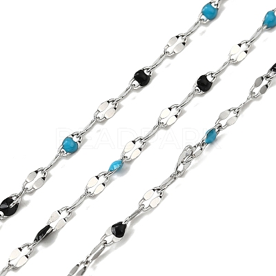 304 Stainless Steel Dapped Chains CHS-H036-01P-03-1