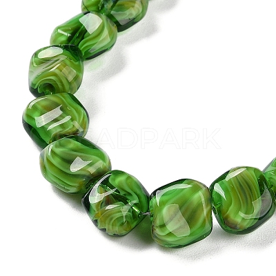 Handmade Milleflori Glass Beads Strands LAMP-M018-01A-05-1
