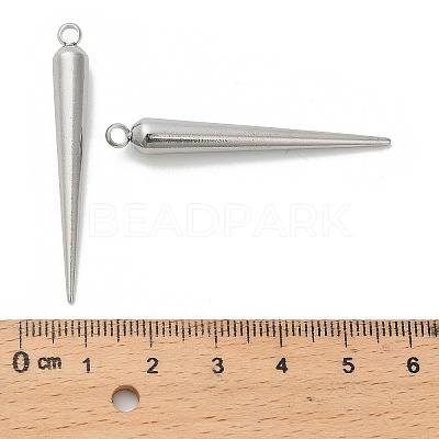 304 Stainless Steel Pendants STAS-F327-01P-1