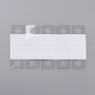 Transparent PVC Self Adhesive Hang Tabs CDIS-Z001-03A-1