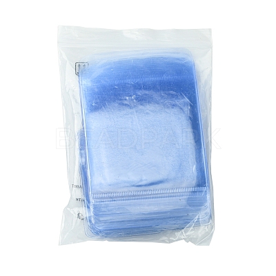 60Pcs 6 Styles Rectangle PVC Resealable Packaging Bags OPP-FS0001-17-1