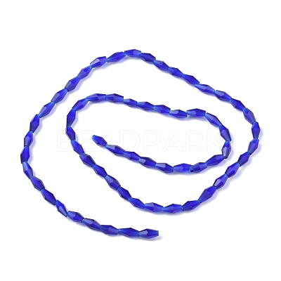Opaque Glass Beads Strands GLAA-P001-03A-07-1