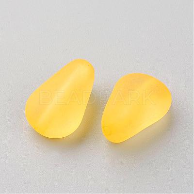 Transparent Acrylic Beads FACR-S044-M-1