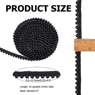 Polyester Lace Trim OCOR-WH011-164A-1