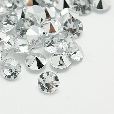 Imitation Taiwan Acrylic Rhinestone Cabochons GACR-A003-6mm-01-1