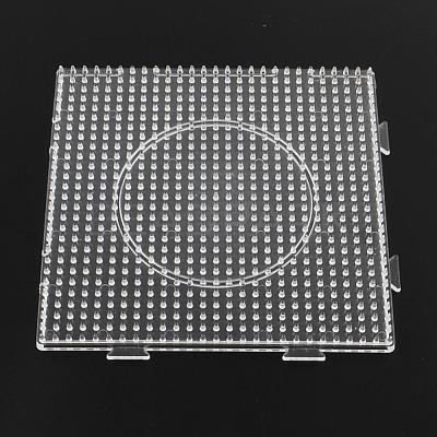 Square ABC Plastic Pegboards used for 5x5mm DIY Fuse Beads DIY-Q009-02-1