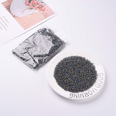 Round Glass Seed Beads SEED-A007-4mm-172-1