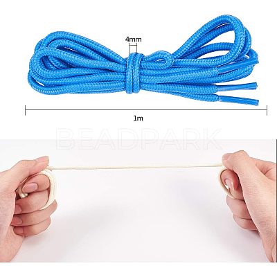 Polyester Cord Shoelace AJEW-NB0001-27-1