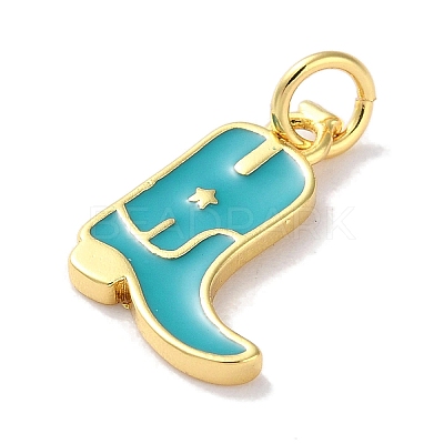 Rack Plated Brass Enamel Charms KK-Z039-01E-1