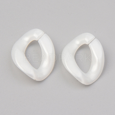Opaque Acrylic Linking Rings OACR-S038-003B-07-1
