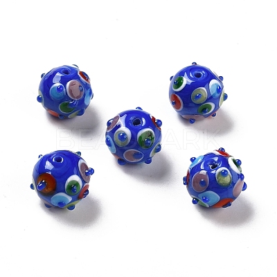 Handmade Lampwork Beads LAMP-F022-03B-1