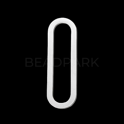 Tarnish Resistant 201 Stainless Steel Linking Rings STAS-S105-LA388-1-1