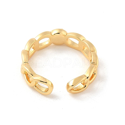 Brass Cup Peg Open Cuff Ring Settings LS-KK-G518-02G-03-1