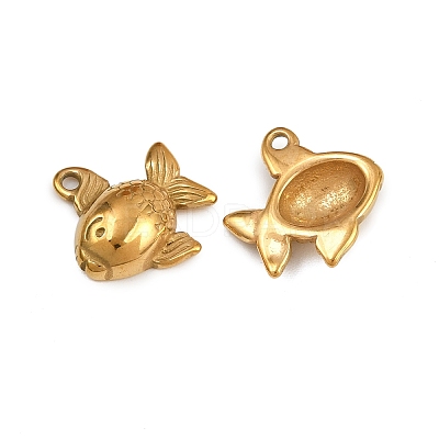 304 Stainless Steel Pendants STAS-Z152-04G-01-1