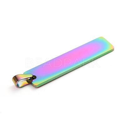 Ion Plating(IP) 304 Stainless Steel Pendants STAS-D142-01B-M-1