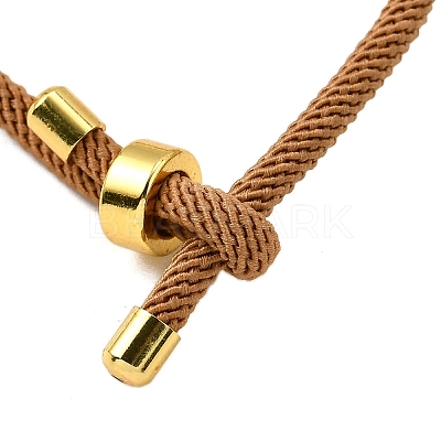 Braided Nylon Cord Bracelet Making MAK-A017-D03-15G-1