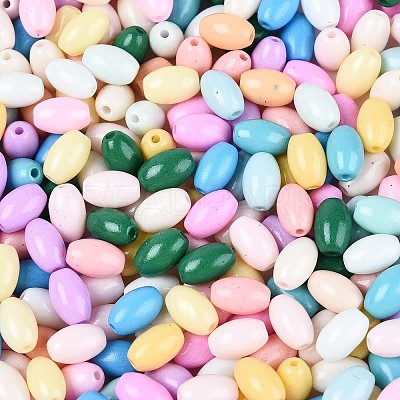 Baking Paint Glass Seed Beads SEED-T007-15M-1