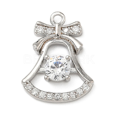 Brass Micro Pave Cubic Zirconia Pendants LS-KK-H521-02C-P-1